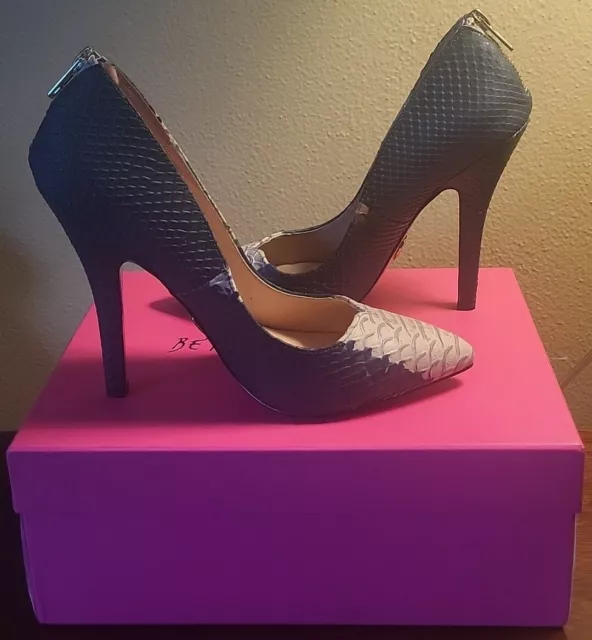 Betsey Johnson Taylr Bone Heels Size 8 M L@@K