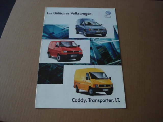 catalogue/brochure  volkswagen  gamme utilitaire    -  9/1998