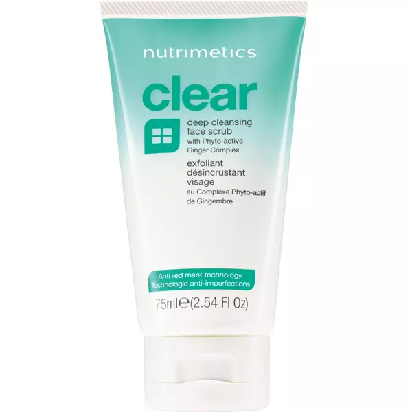 Nutrimetics Clear Deep Cleansing Face Scrub 75ml