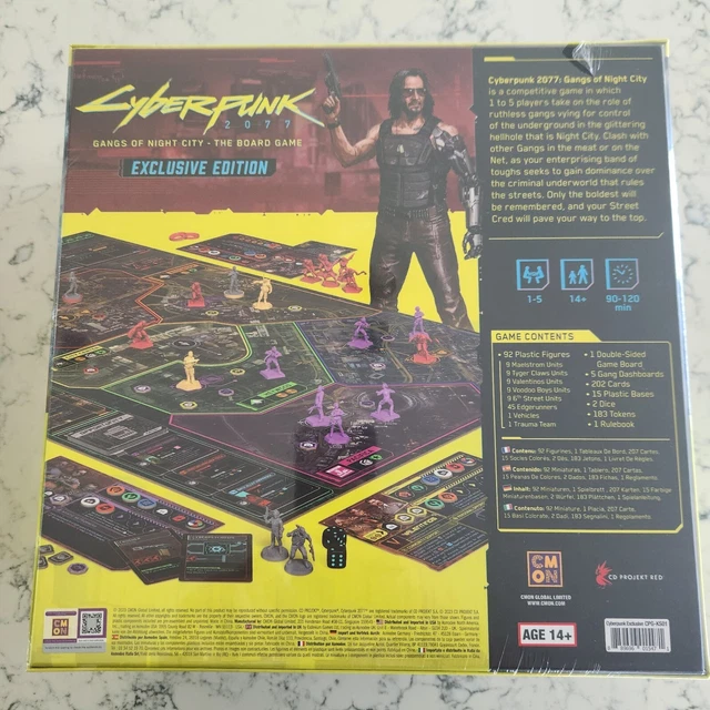 CYBERPUNK 2077 KICKSTARTER Exclusive Board Game 900.00 PicClick AU