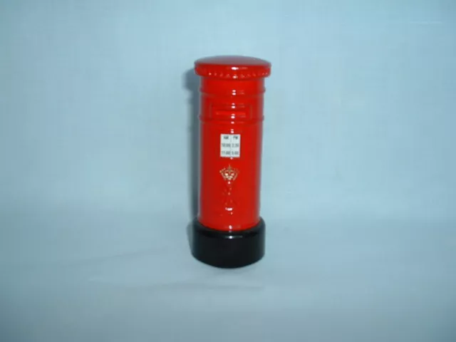 ROYAL MAIL CLASSIC RED POST BOX Diecast Pencil Sharpener LONDON/BRITAIN/BRITISH