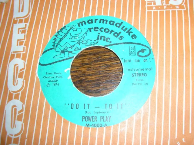 Power Play Do It To It / My Love Will Always Be There Marmaduke Issue