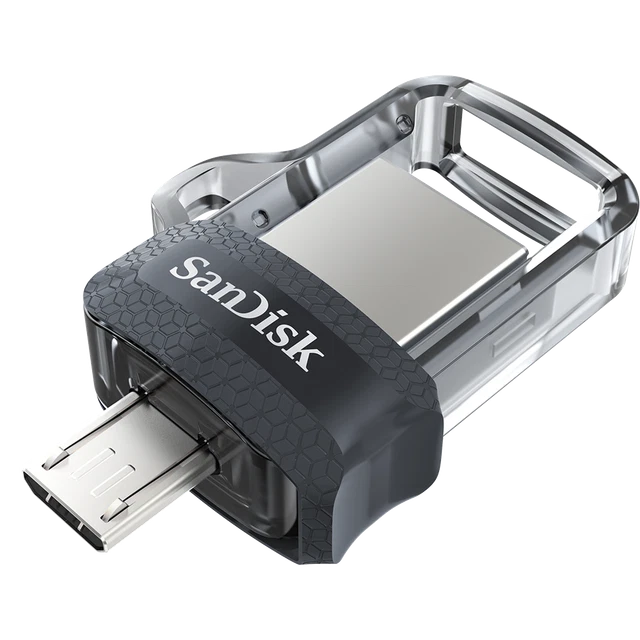 Sandisk Ultra Dual M3.0 Flash Drive Usb-A Micro Usb