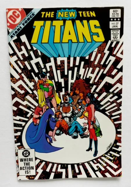 New Teen Titans #27 - 1983 Atari-Force Preview, George Perez DC COMICS.