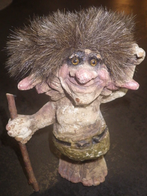 Figurine Troll Fosse-Troll – N°157, Résine, 15 Cm – NEUF De Déstockage