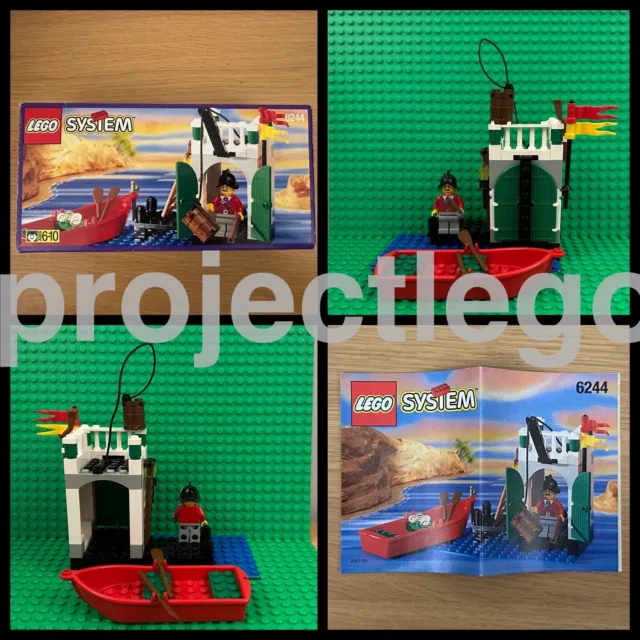 LEGO System 6244 - Sentinella Pirates Armada - Usato Scatola Eccellente E Istruzioni