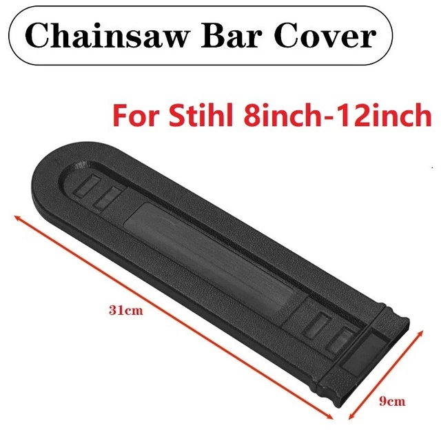 Protector universal de vaina cubierta de barra motosierra compatible con Stihl 8 12