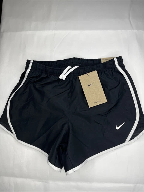 Nike Big Girl's (Kids) Black Dri-FIT Tempo Running Shorts Size M NWT