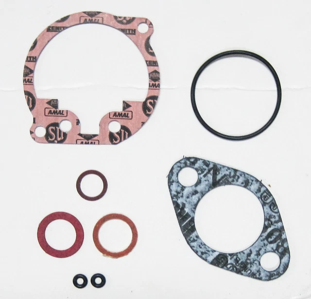 Genuine Amal Concentric gasket kit 930 626 932 622/208 UK Made gaskets set