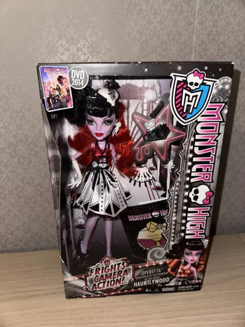 Monster High doll Monster High Hauntlywood - Operetta Neuve Fright Camera Actio