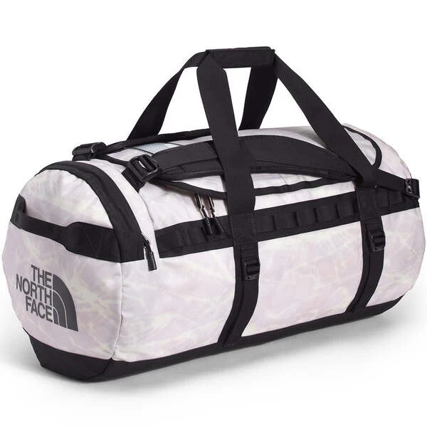 The North Face Base Camp Duffel Bag Medium 71L Lavender Fog Mountain Splatter