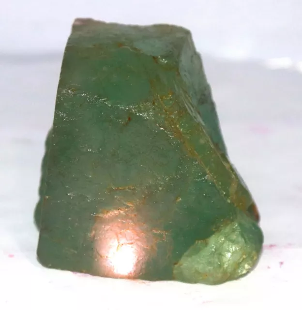 2885Ct Certified Natural Brazilian Fabulous Green Fluorite Gemstone Rough SY837 2