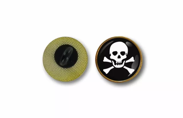 spilla pin pin's spille spilletta giacca bandiera badge pirata pirati teschio