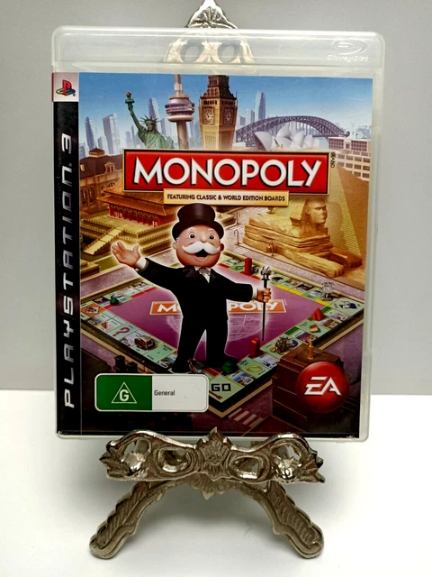 PS3 PLAYSTATION 3 MONOPOLY Family Game PAL Manual Free