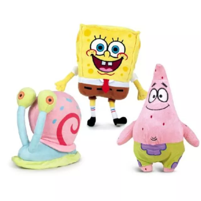 SpongeBob Schwammkopf Patrick Gary Plüsch 14 bis 24 cm Kuscheltier Stofftier