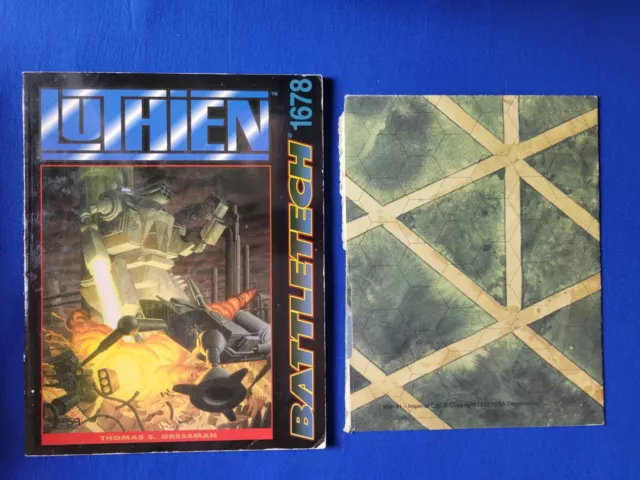 Luthien with Map - Battletech 1678