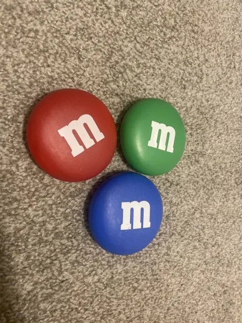 Vintage M&M Ice Pack Lunchbox Coolers Set Of 3 Blue Red Green