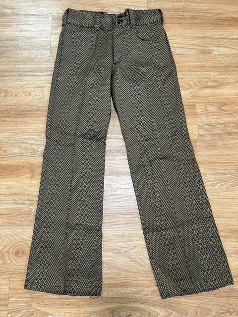 Vintage Retro 70s Kings Road/Sears Pants Sz 31 Short Trim N Tight