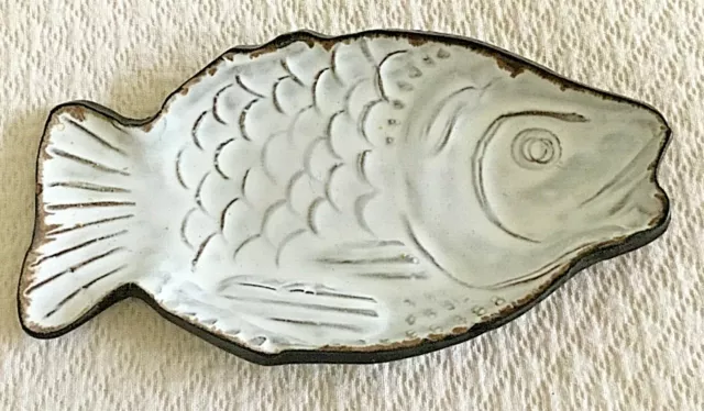 Studio Pottery Fish Plate Dish Stephen Pearce Shanagarry Ireland 1960s -1980s