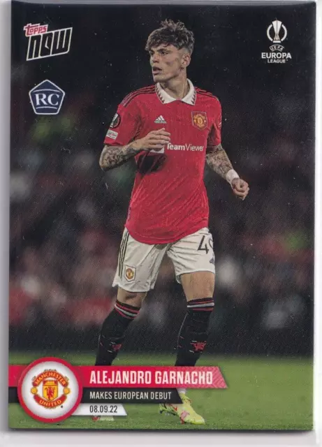 Topps UEFA Club Competition Garnacho SSP 価格が激安