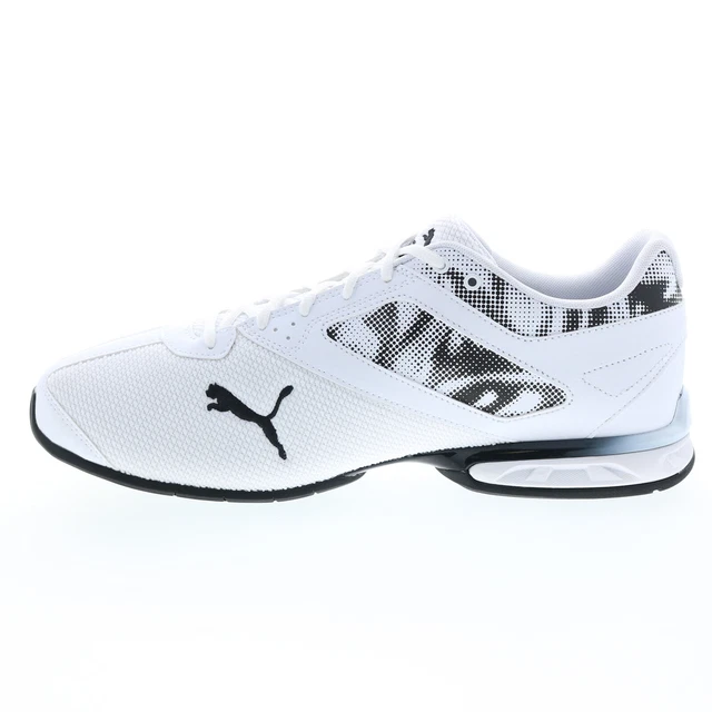 Puma Tazon 6 Cyclone Herren Weiß Leinwand Sneaker 5