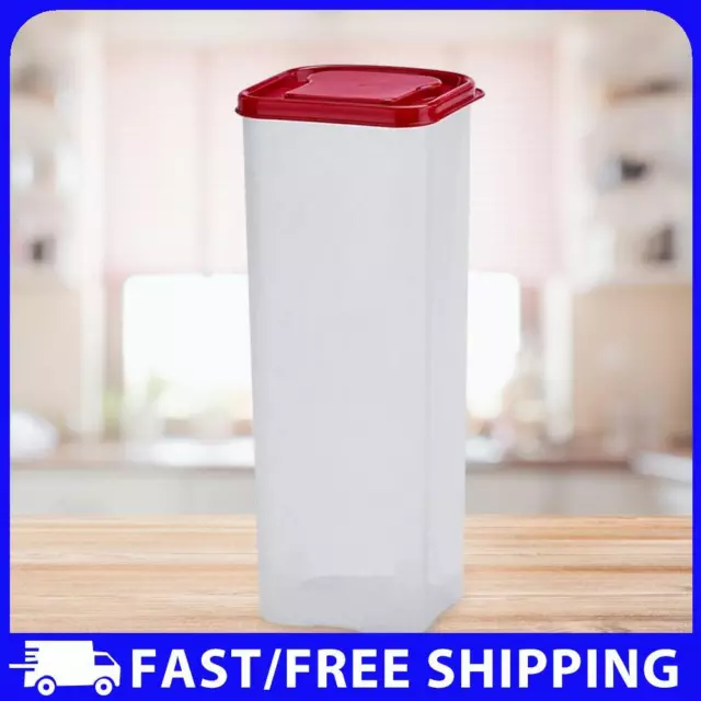 Plastic Bread Dispenser with Airtight Lid Bread Bin for Small Specialty Loaves