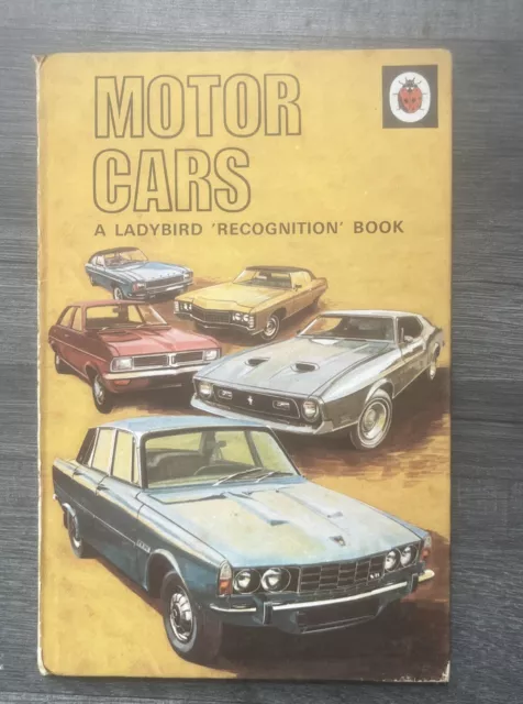 Vintage Ladybird Book – Motor Cars–584–Revised- First Edition 1972