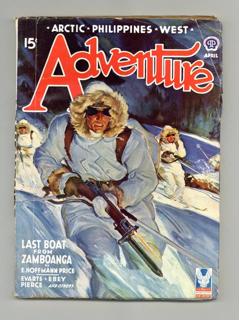 ADVENTURE PULP/MAGAZINE APR 1943 Vol. 108 #6 VG/FN 5.0 £88.05 - PicClick UK