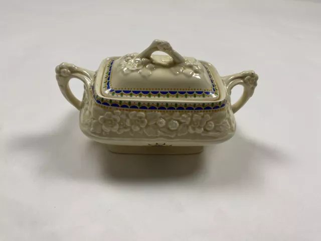 Crown Ducal Gainsborough England Sugar Bowl