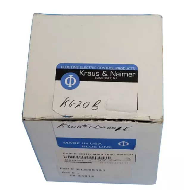Nib Kraus & Naimer Ca11B A202-600E Switch Kg20B