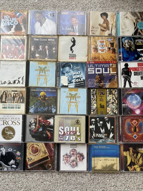 Lots of 30 vintage CD music lot disks