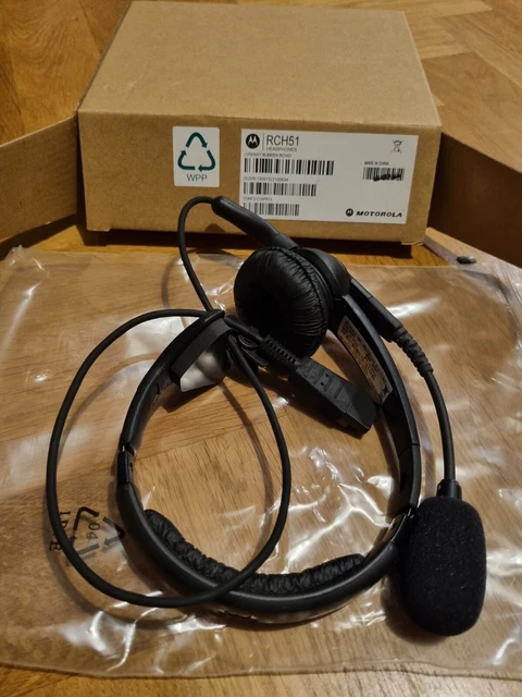 New Motorola RCH51 Rugged Noise Cancelling Headset