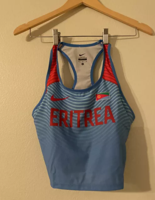 NIKE TEAM USA Track & Field Olympics Pro Elite Running Top Women 