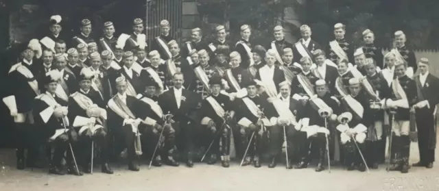 Foto AK Studentika Würzburg um 1920 Student Burschenschaft Corps Landsmannschaft