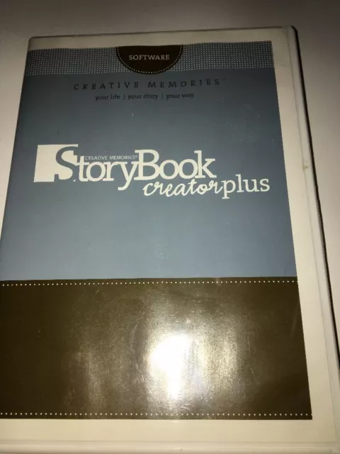 Creative Memories Storybook Creator Plus 2 CDS And Booklet-Copyright 2007-TESTED