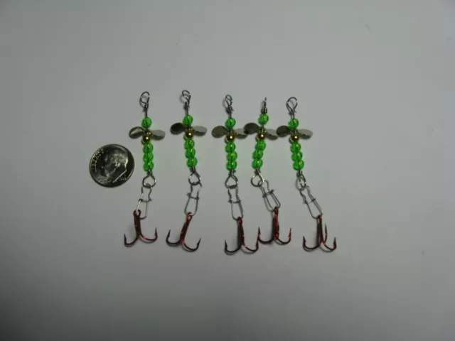 Reaction Tackle ICE FISHING Jigs-  panfish/crappie/walleye/perch/trout/bluegill 