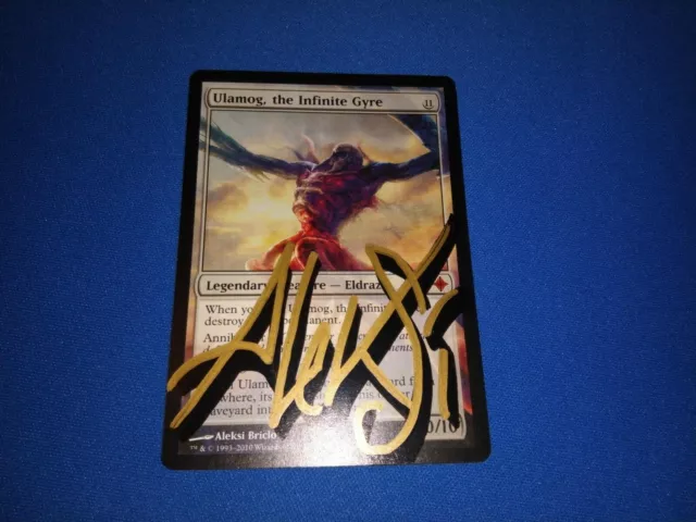 Ulamog the Infinite Gyre 1x FOIL ROE MTG Rise of Eldrazi Mythic NM legendary