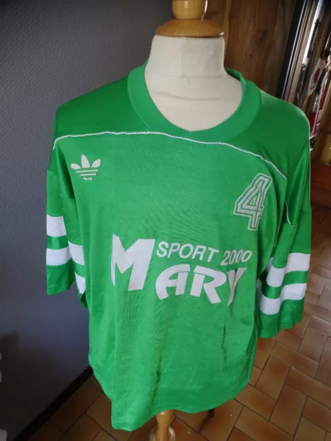ADIDAS VINTAGE MAILLOT Football T.xl Mary Sport 2000 Porte N 4 EUR