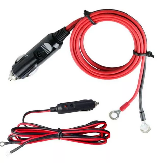 Cable adaptateur d'allume-cigare de voiture robuste 12 V 15A fil de prise male 3