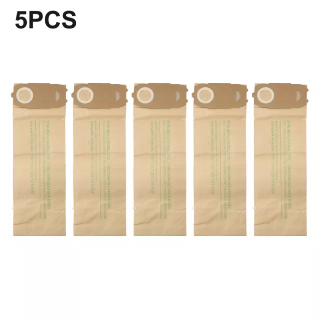 5 x sac aspirateur pour 118, VK 119, VK 120, VK 121, VK 122