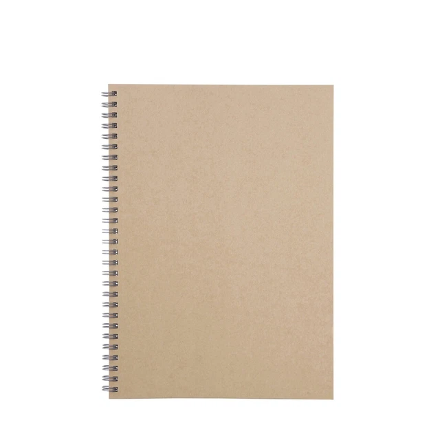 MUJI Double ring notebook Plain B5 Beige 80 sheets