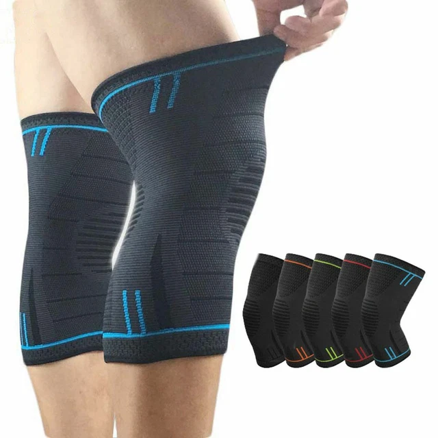 Knee Pads Brace Support Sleeve Arthritis Pain Sports Gym Protector Running Work