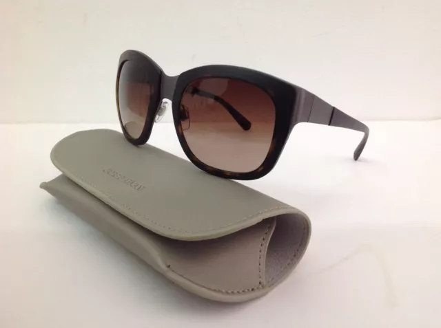 Giorgio Armani Occhiale Da Sole Alluminio Marrone Grigio €232 Leggero mod 6010