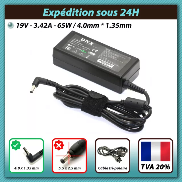Chargeur Asus 19V 1.75A 33W ordinateur portable alimentation - France  Chargeur