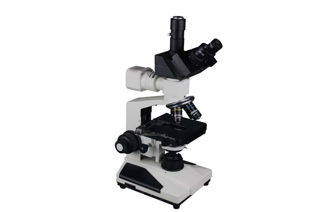 2000X PROFESSIONAL TRINOCULAR Microscope w Reflected & Bottom LED Light ...