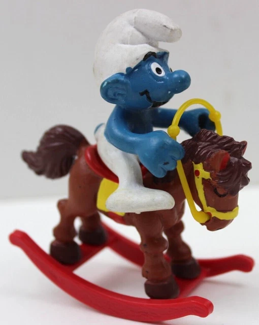 SCHLEICH 21010 Schtroumpf Paysan Avec Faux – Figurine Schtroumpf édition Spéciale, PVC, Collection