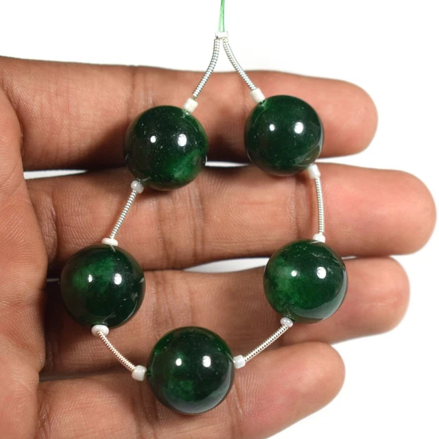 16MM AAA+ Harmonize Green Tiger Eye Round Gemstone Loose Beads 5"...