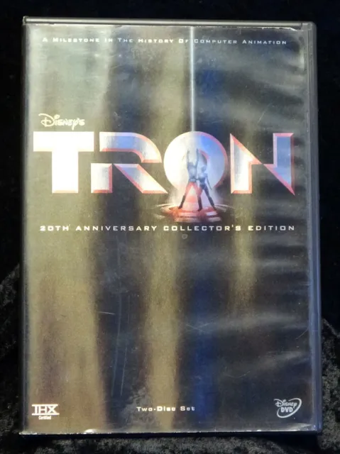 Walt Disney's 📀 Tron DVD (2002) 2-Disc Set 20th Anniversary Collectors Edition