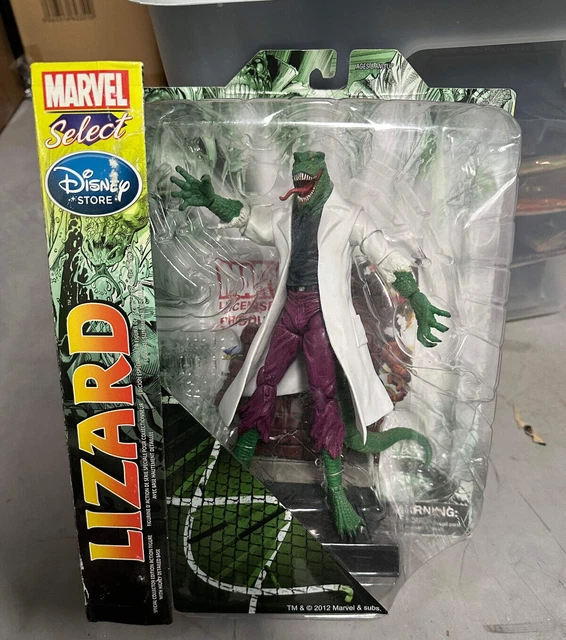 Marvel Diamond Select Disney Store LIZARD 2012 Action Figure Spider-Man