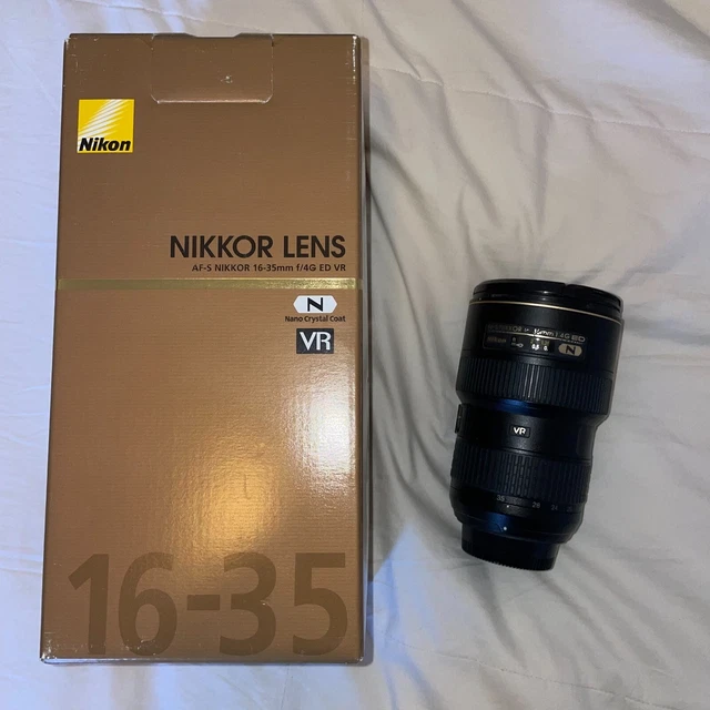 Nikon NIKKOR 16-35mm f/4 AS G SWM AF-S VR Lens